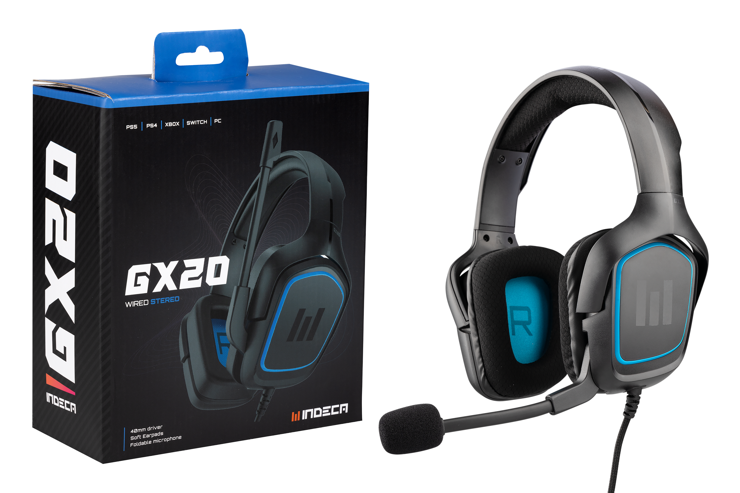 GX20 Multiplatform Headphone for PS5, PS4, XBOX, SWITCH & PC